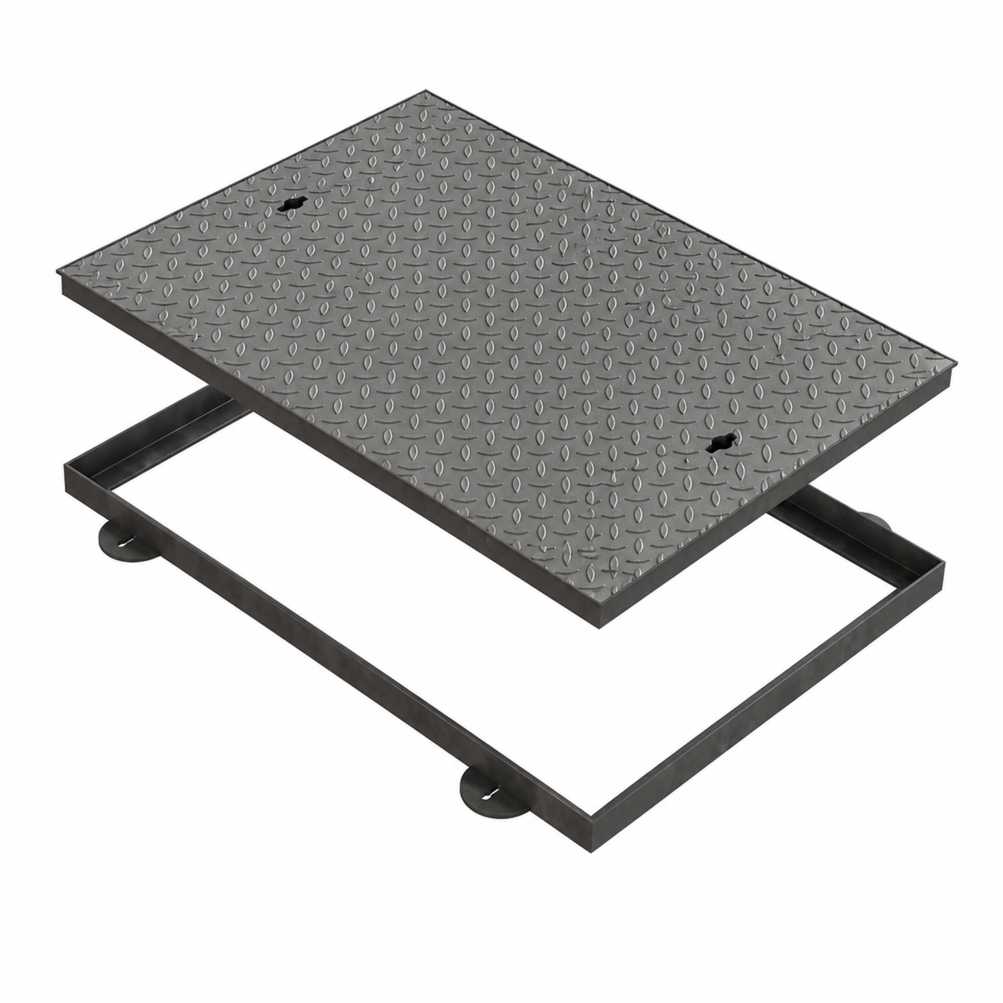 900 x 600mm Sealed & Locking Solid Top Manhole Cover