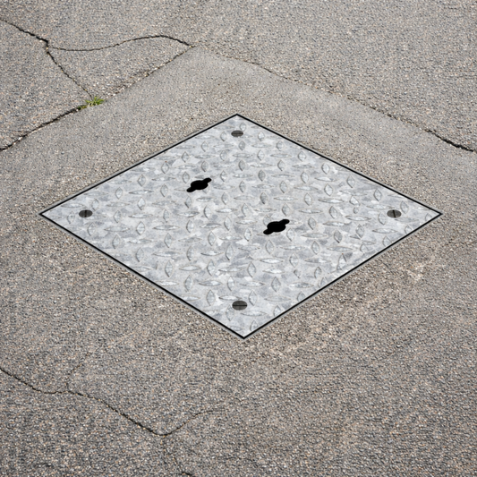 300 x 300mm Plain Seated Solid Top Manhole Cover