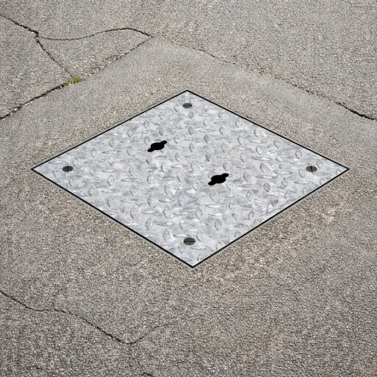 450 x 450mm Plain Seated Solid Top Manhole Cover