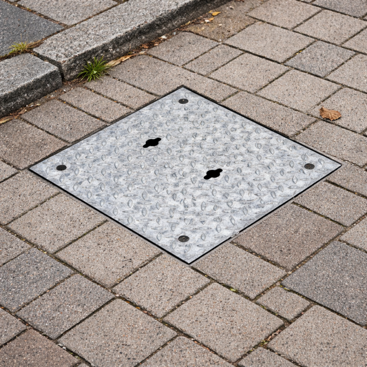 450 x 450mm Plain Seated Solid Top Manhole Cover