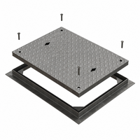 600 x 600mm Sealed & Locking Solid Top Manhole Cover