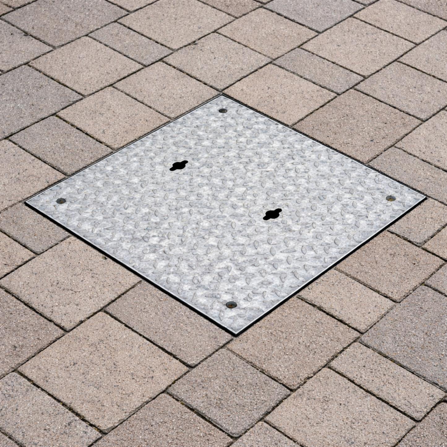 600 x 600mm Plain Seated Solid Top Manhole Cover