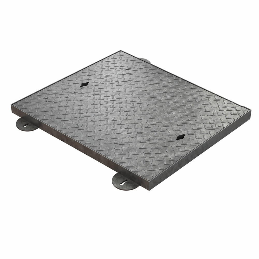 750 x 600mm Plain Seated Solid Top Manhole Cover