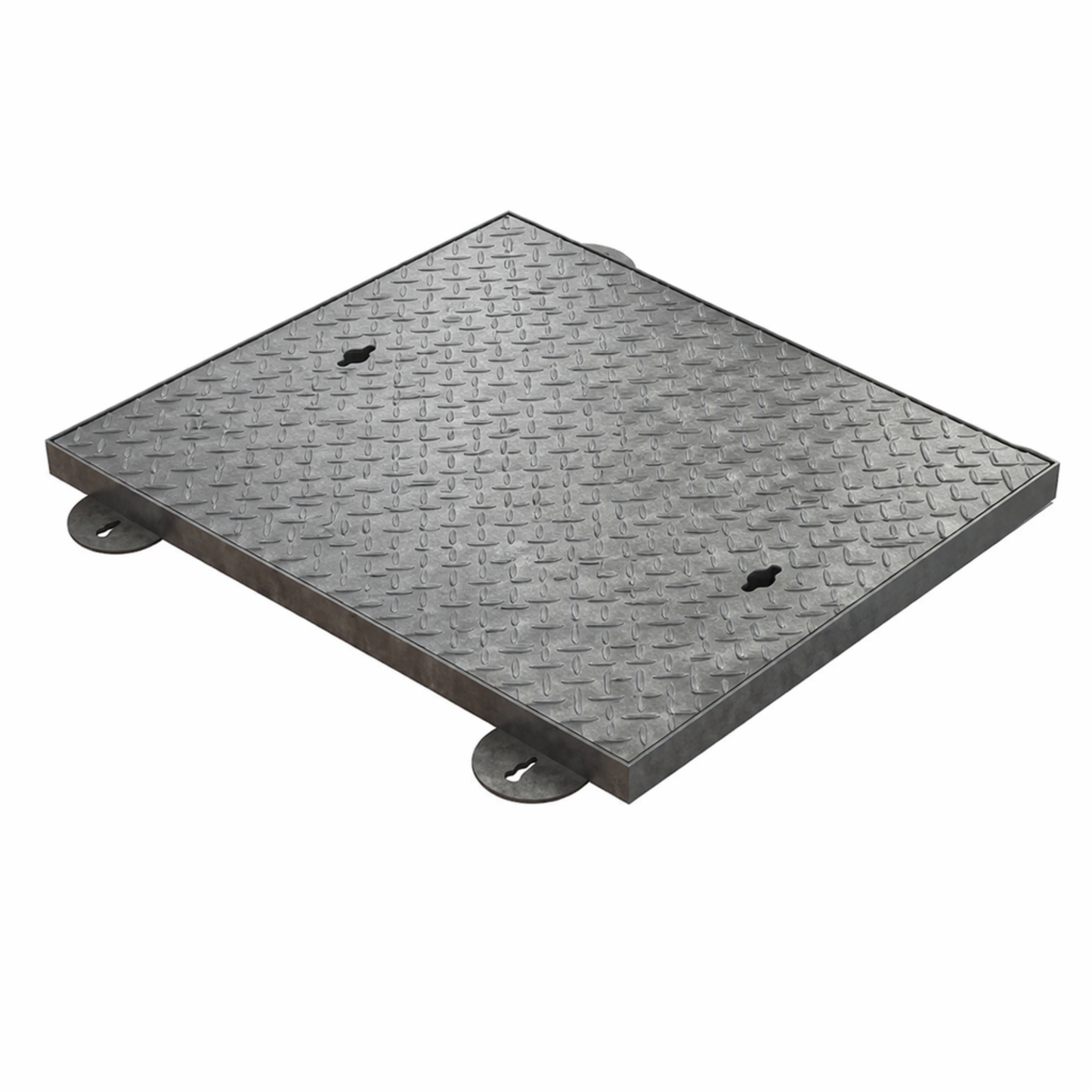 750 x 600mm Plain Seated Solid Top Manhole Cover