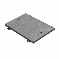 900 x 600mm Plain Seated Solid Top Manhole Cover