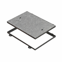 900 x 600mm Plain Seated Solid Top Manhole Cover