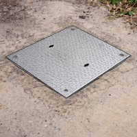 900 x 900mm Plain Seated Solid Top Manhole Cover