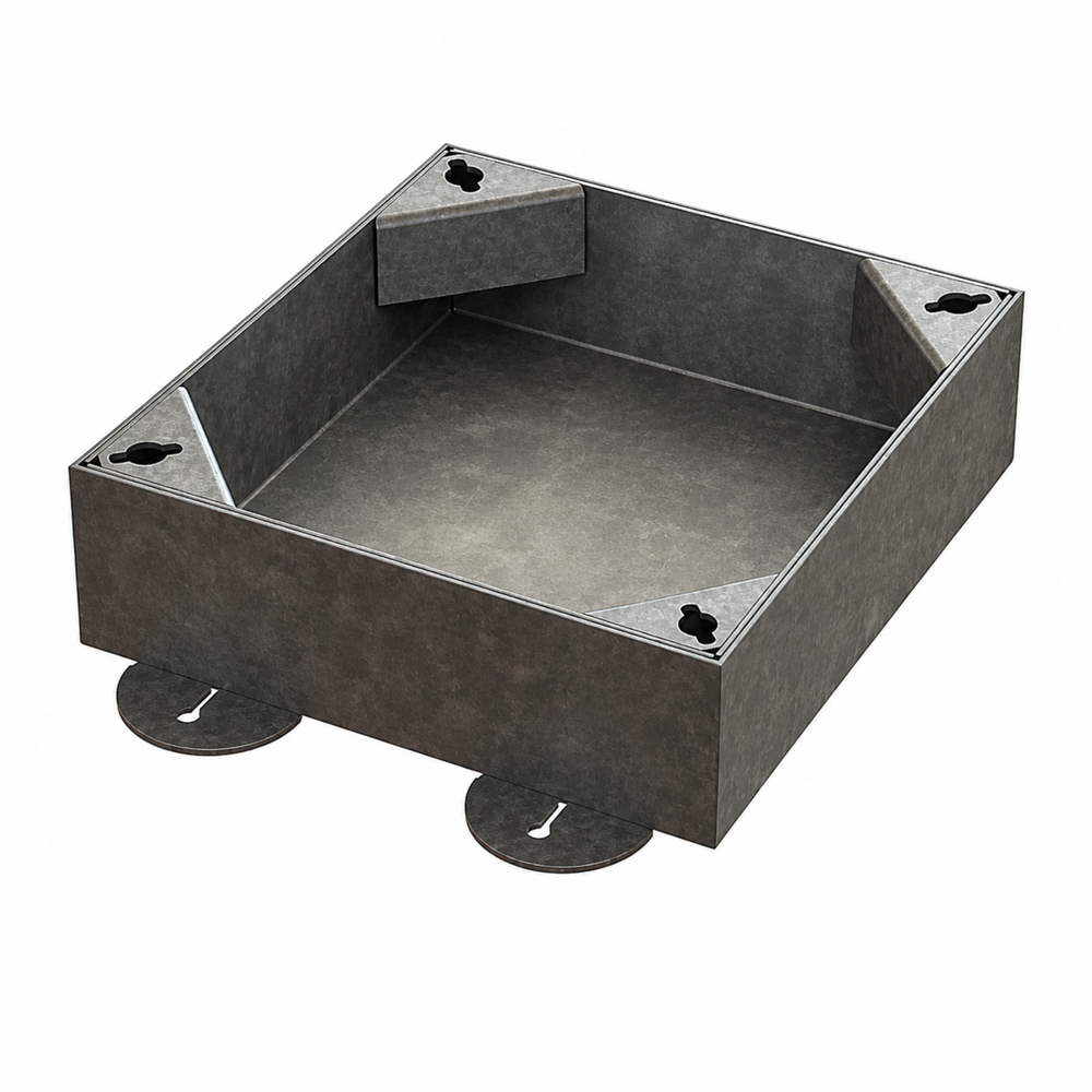 300 x 300mm Block Paving Recessed Manhole Cover 10 Tonne, 100mm Tray