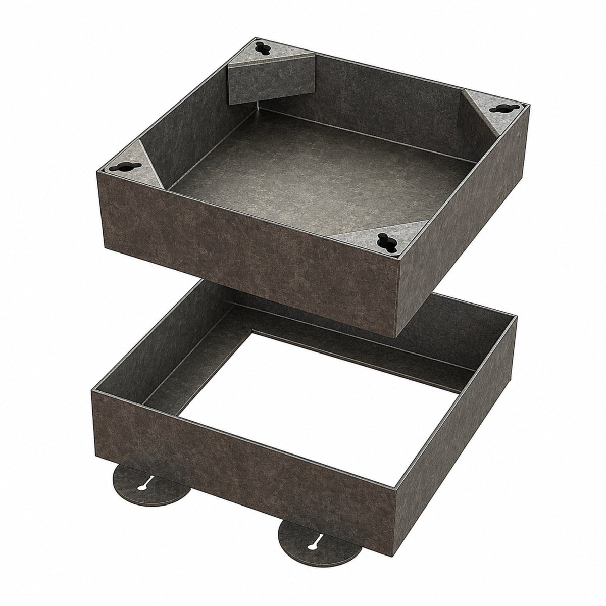 300 x 300mm Block Paving Recessed Manhole Cover 10 Tonne, 100mm Tray
