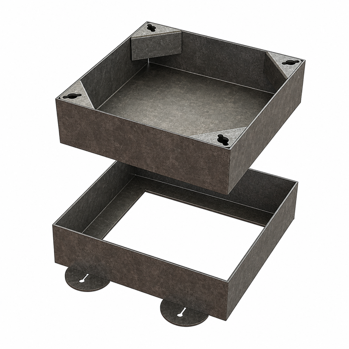 300 x 300mm Block Paving Recessed Manhole Cover 10 Tonne, 100mm Tray