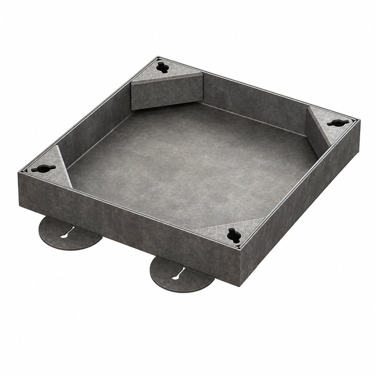 300 x 300mm Block Paving Recessed Manhole Cover 10 Tonne, 60mm Tray