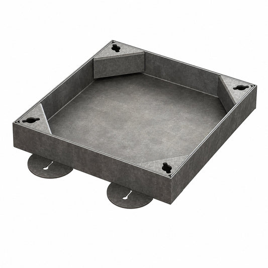 300 x 300mm Block Paving Recessed Manhole Cover 10 Tonne, 60mm Tray