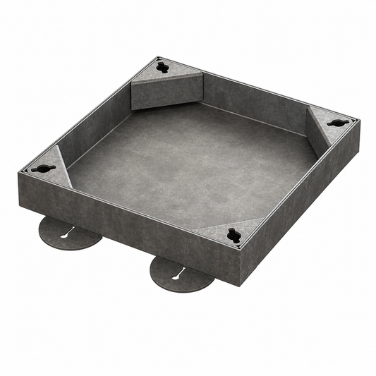 300 x 300mm Block Paving Recessed Manhole Cover 10 Tonne, 60mm Tray