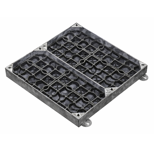 900 x 900mm Grass & Gravel Recessed Manhole Cover 10 Tonne
