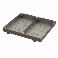 900 x 900mm Block Paving Recessed Manhole Cover 10 Tonne 2 Part
