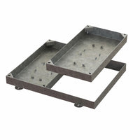 900 x 900mm Block Paving Recessed Manhole Cover 10 Tonne 2 Part
