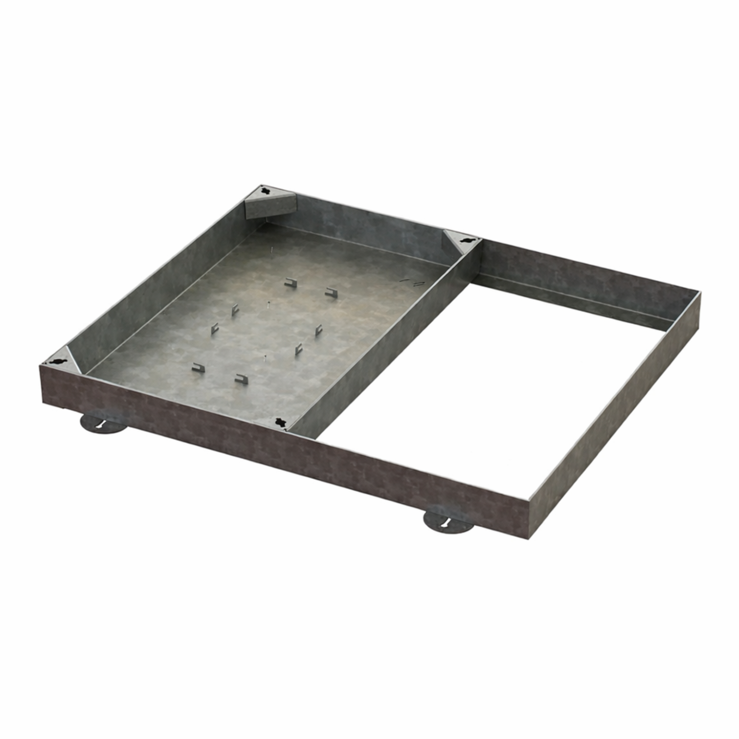 900 x 900mm Block Paving Recessed Manhole Cover 10 Tonne 2 Part