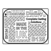 600 x 450mm Ductile Iron Manhole Cover and Frame B125