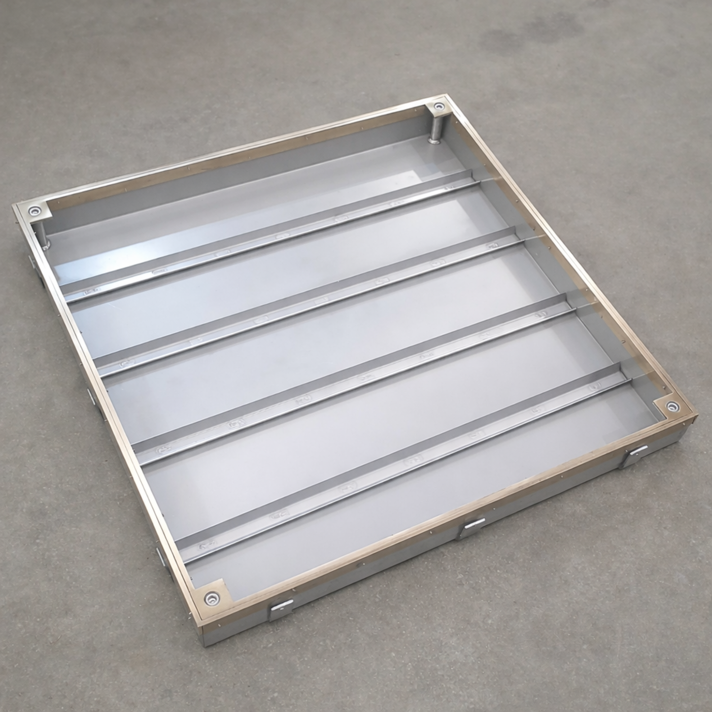 600 x 600mm Stainless Steel 316 Recessed Manhole Cover 50mm
