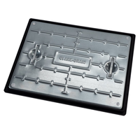 600 x 450mm Sealed & Locking Solid Top Manhole Cover, 5 Tonne