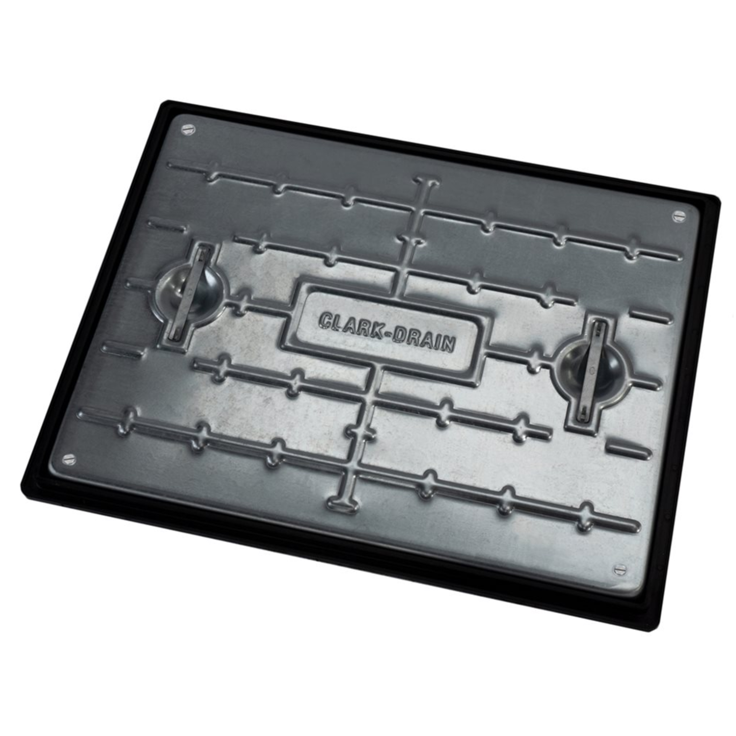 600 x 450mm Sealed & Locking Solid Top Manhole Cover, 10 Tonne