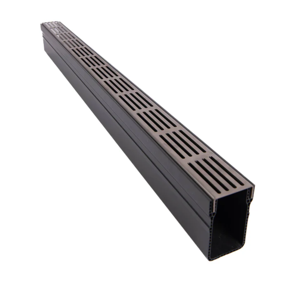 Stainless Steel Threshold Storm Drainage Channel System A15