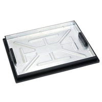 600 x 450mm Sealed & Locking Recessed Manhole Cover