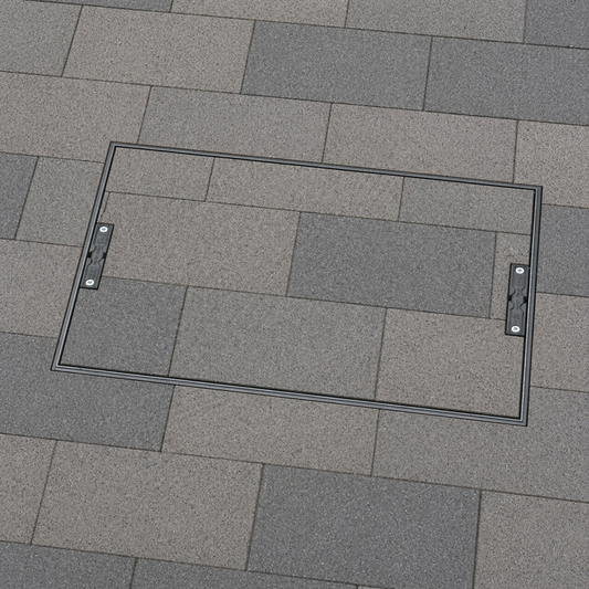 600 x 450mm Sealed & Locking Recessed Manhole Cover