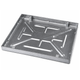 600 x 450mm Sealed & Locking Recessed Manhole Cover Galvanised Steel