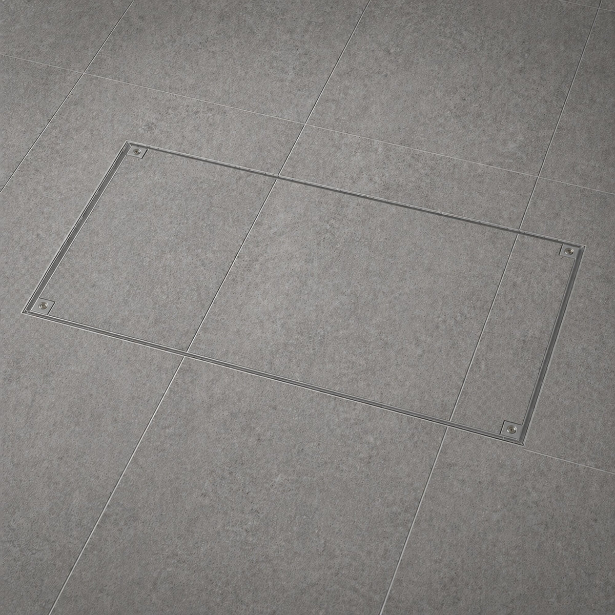 900 x 600mm Sealed & Locking Recessed Manhole Cover
