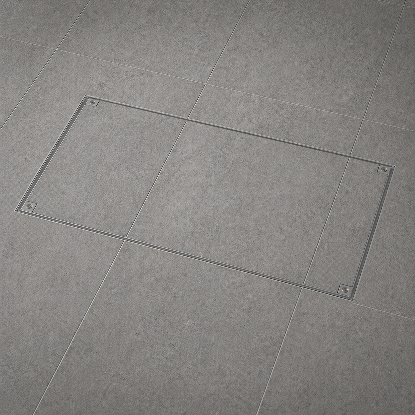 900 x 600mm Sealed & Locking Recessed Manhole Cover