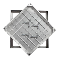 Triple Sealed Aluminium Recessed Manhole Cover 40mm Multiple Sizes