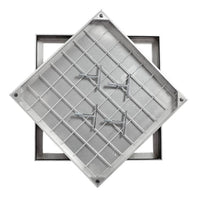Triple Sealed Aluminium Recessed Manhole Cover 40mm Multiple Sizes