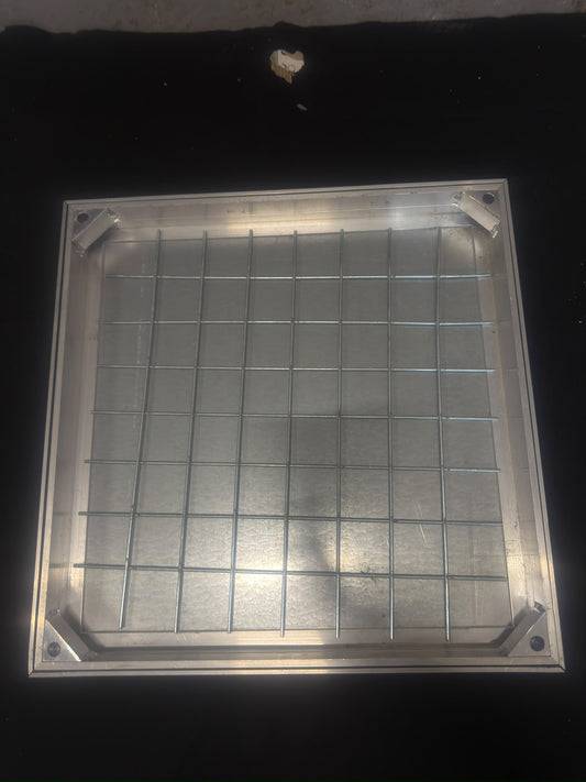 Clearance - Damaged Double Sealed Aluminium Recessed Manhole Cover 60mm Depth (Multiple Sizes)
