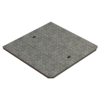 Made to Measure Solid Top Manhole Cover Lid Only, Galvanised Steel