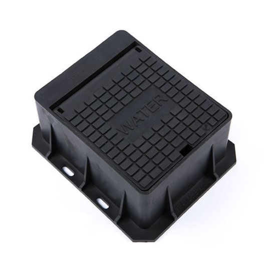 100mm Hinged & Locking Surface Box Cover