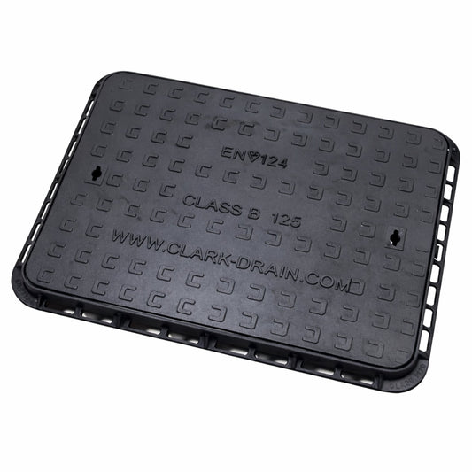 750 x 600mm Ductile Iron Manhole Cover and Frame B125