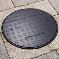 600mm Diameter Ductile Iron Manhole Cover and Frame B125